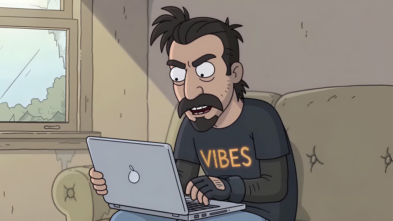 Seedance 2.0 Prompt: Sitcom Friends Discover "Vibecoding"