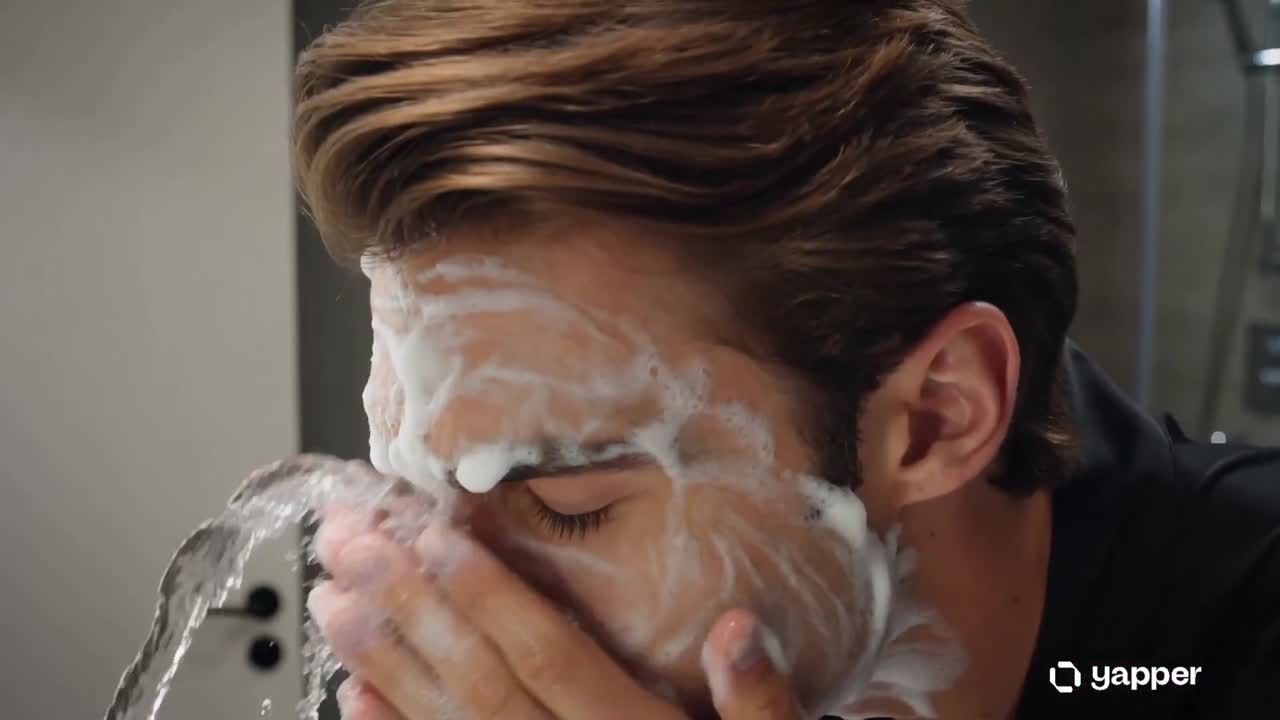 Seedance 2.0 Prompt: Skincare Commercial Macro Foam Video