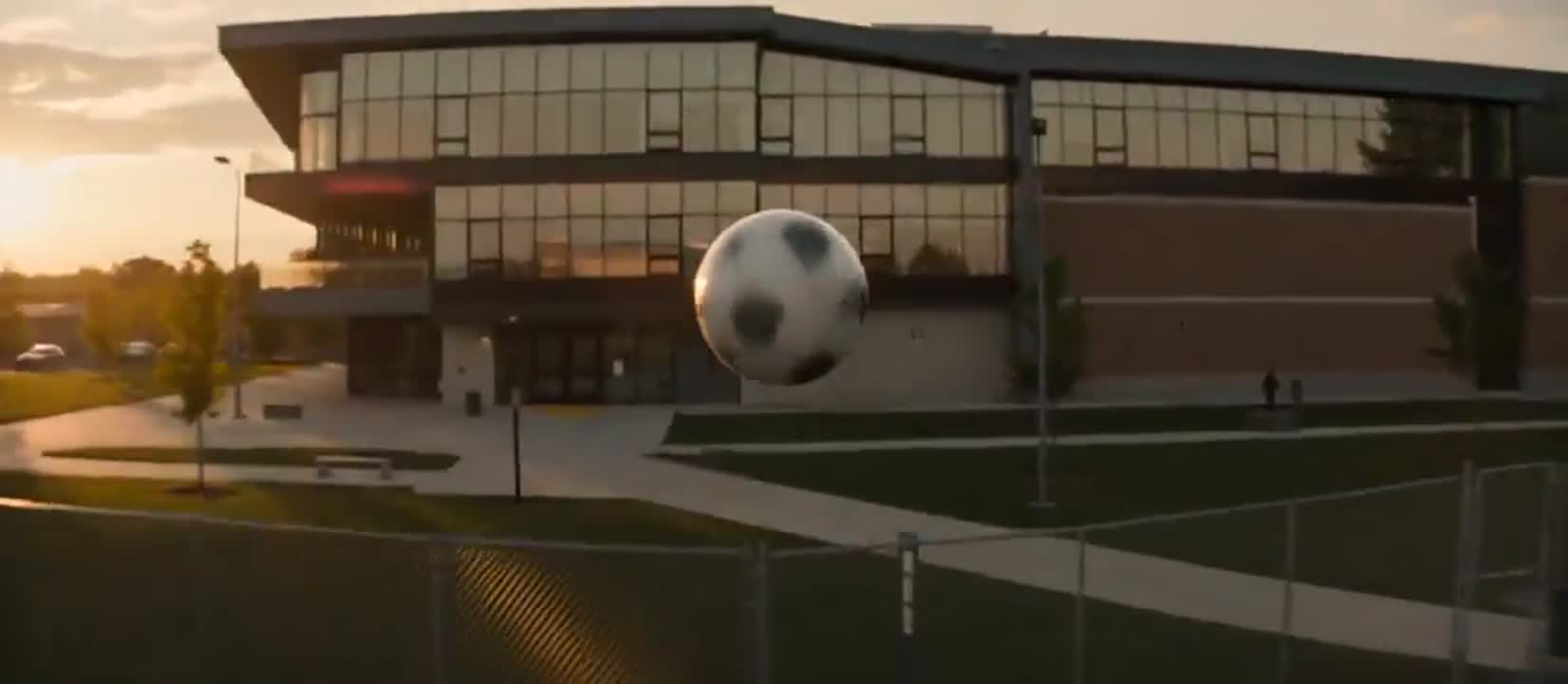 Seedance 2.0 Prompt: Cinematic Soccer Shot & Window Smash