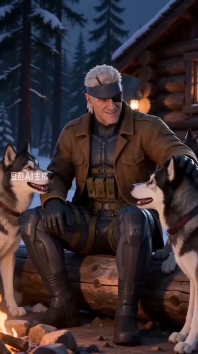 Seedance 2.0 Prompt: Solid Snake's Peaceful Alaskan Retreat