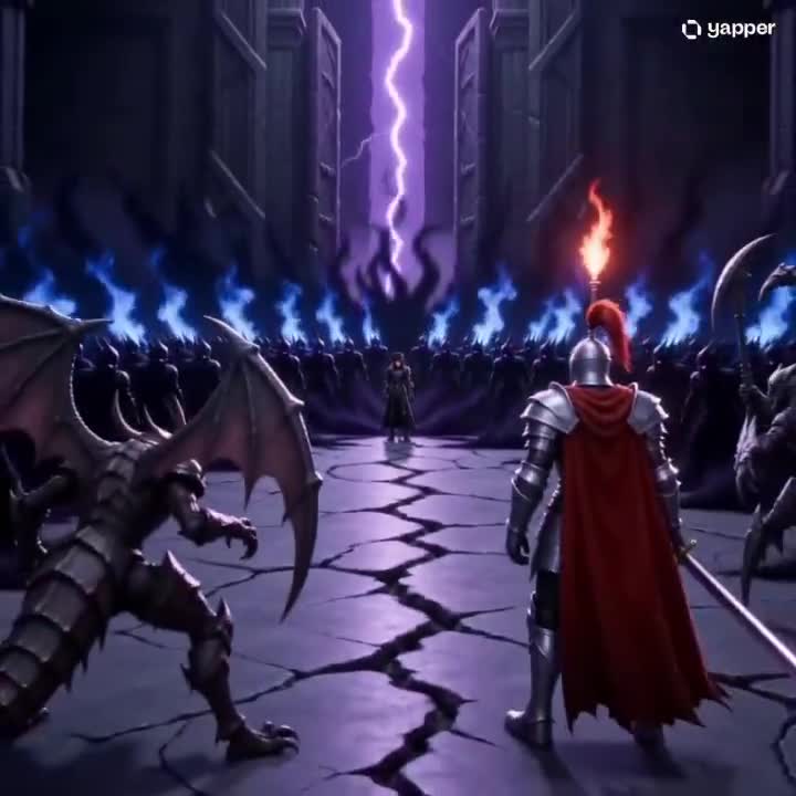 Solo Leveling Cinematic: Sung Jinwoo's Throne Room Assault - Seedance 2.0 Prompt