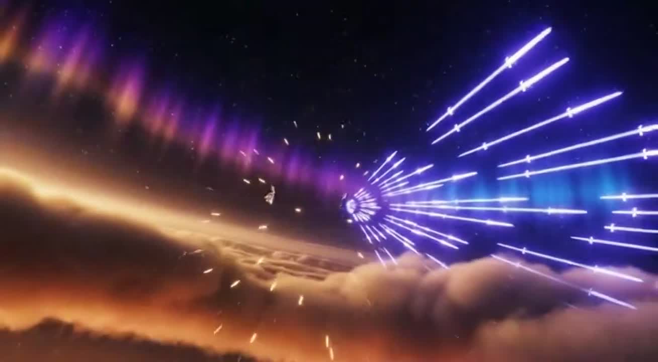Seedance 2.0 Prompt: Mythical Cloud Battle
