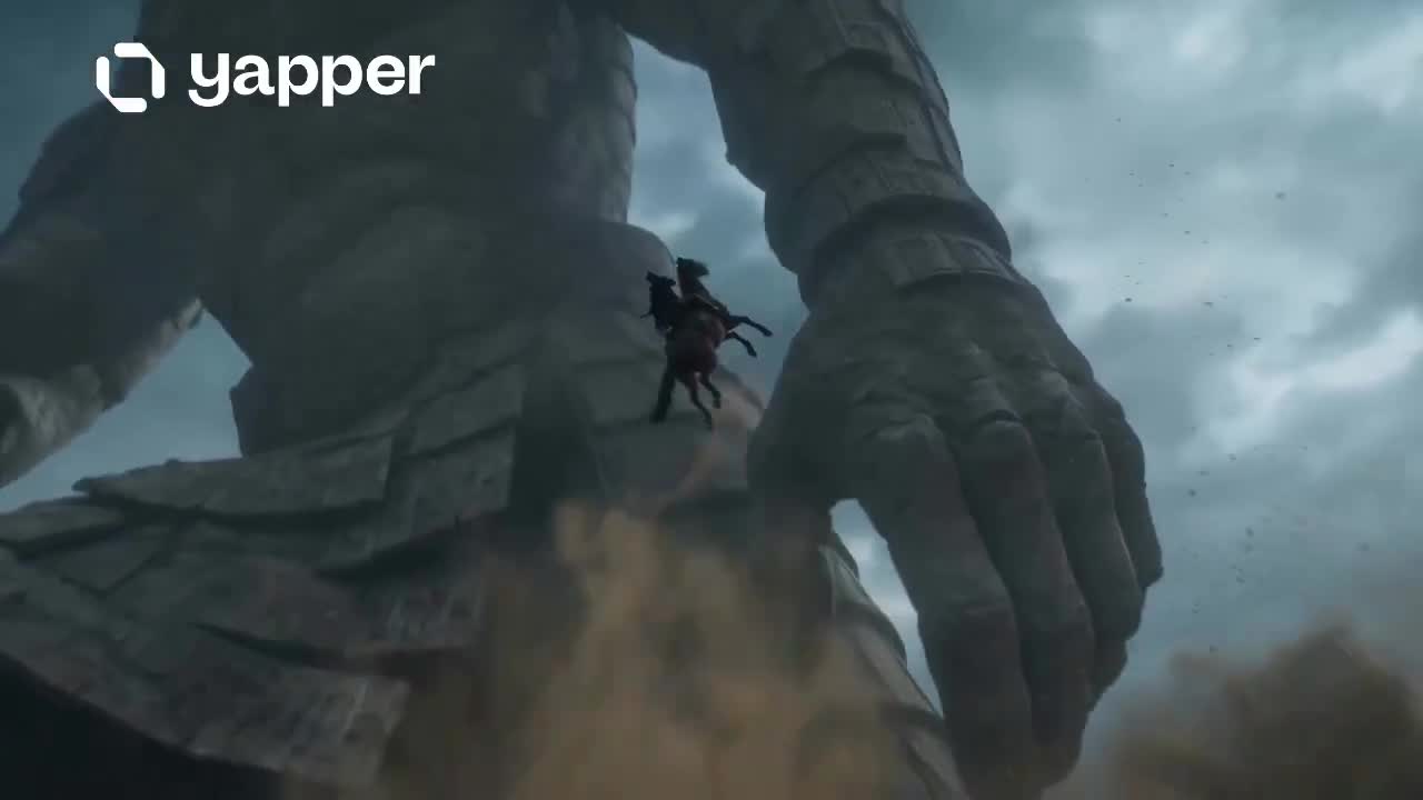 Seedance 2.0 Prompt: Stone Colossus Desert Chase