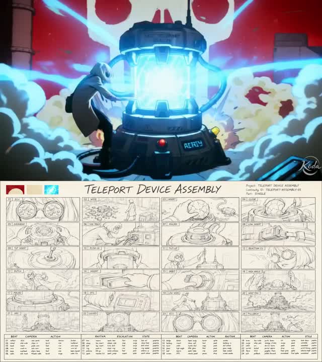 Seedance 2.0 Prompt: Storyboard to Cinematic Video Generation