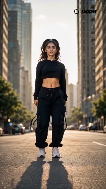 Seedance 2.0 Prompt: Solo Streetwear Dance Performance