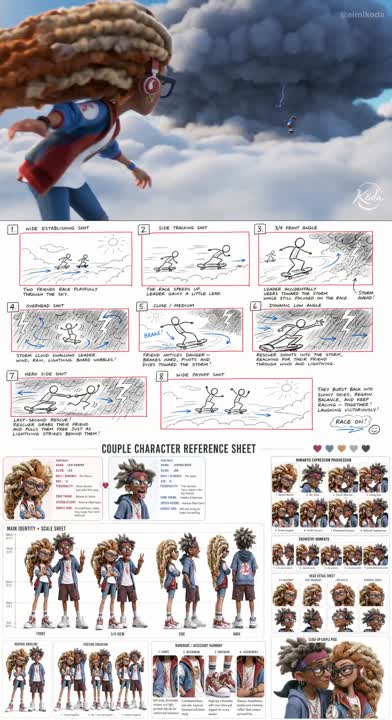 Seedance 2.0 Prompt: Stylized 3D Animation Adventure