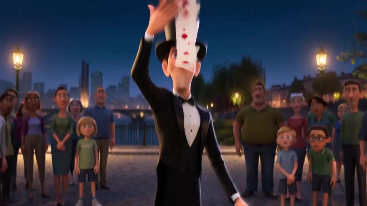 Seedance 2.0 Prompt: Stylized 3D Magician Performance Video