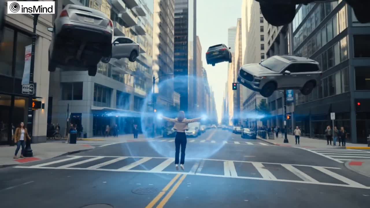 Seedance 2.0 Prompt: Superhuman Heroine Metropolis Action