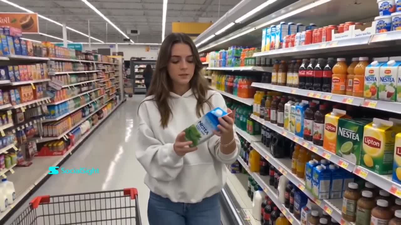 Seedance 2.0 Prompt: Realistic Grocery Shopping Vlog