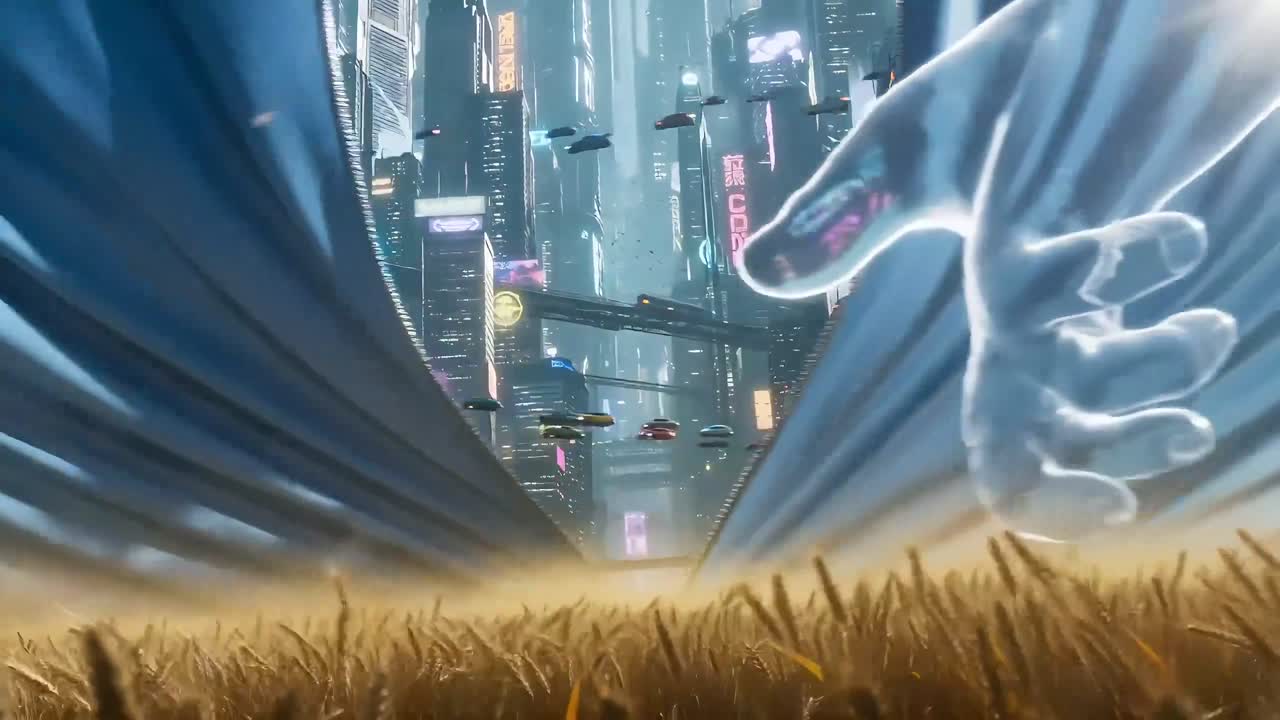 Seedance 2.0 Prompt: Surreal Megalophobia Sci-Fi Reveal