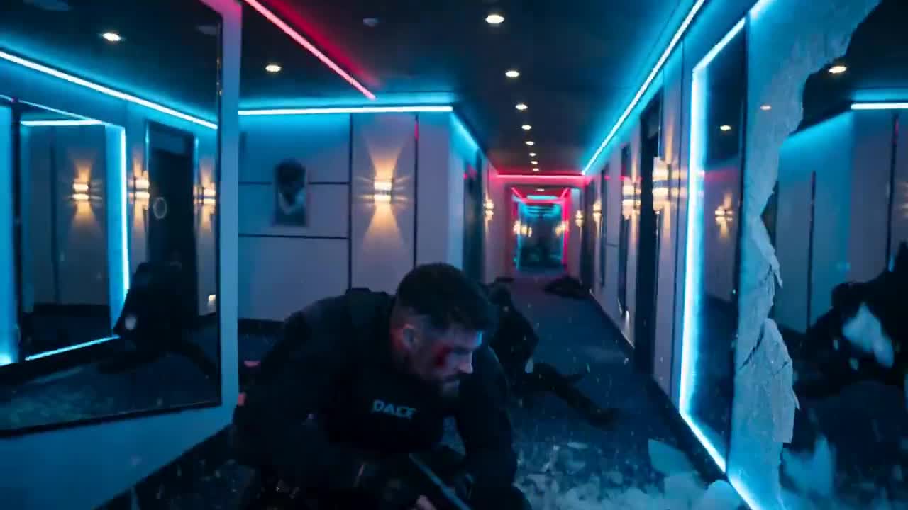 Seedance 2.0 Prompt: Tactical Agent Hotel Combat Video