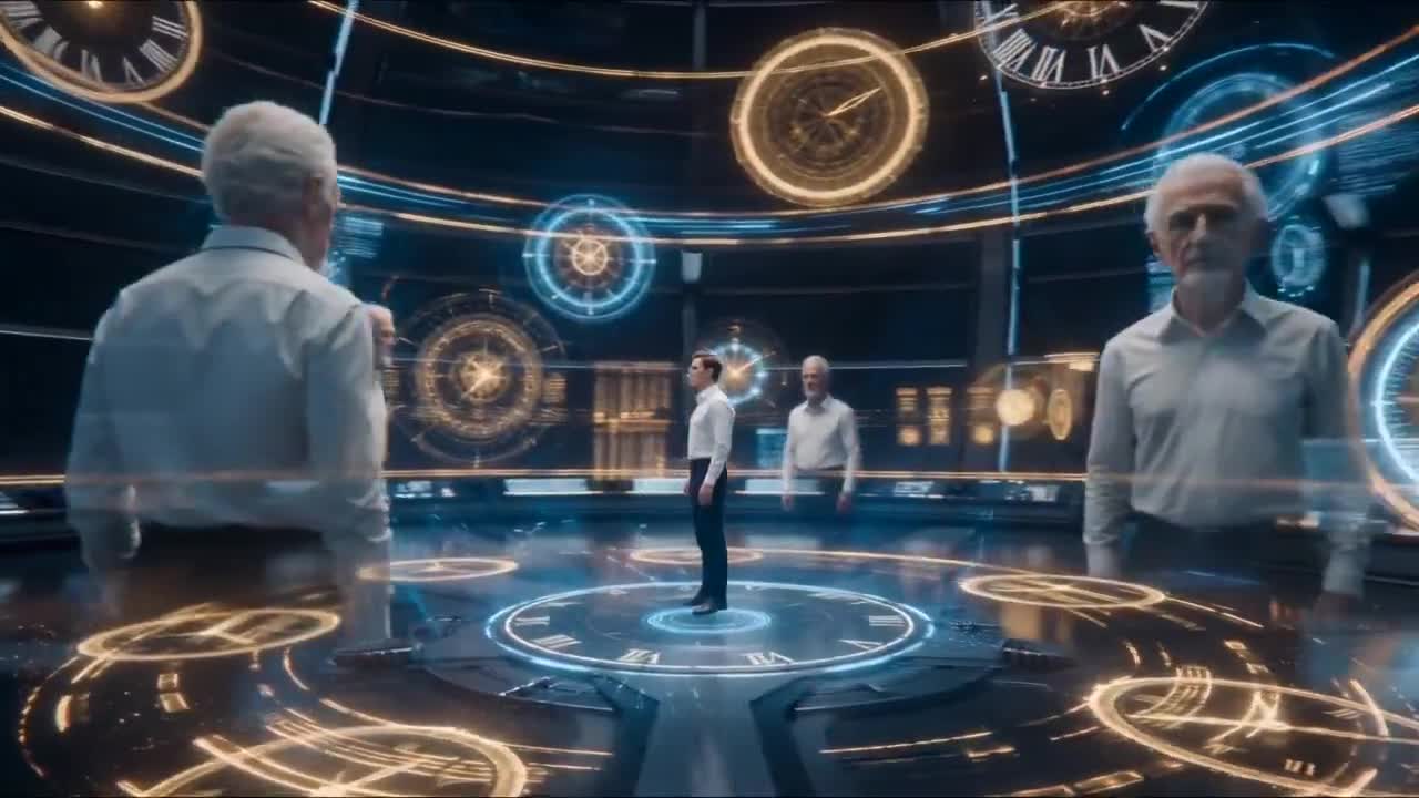 Seedance 2.0 Prompt: Sci-Fi Temporal Chamber Transformation Video