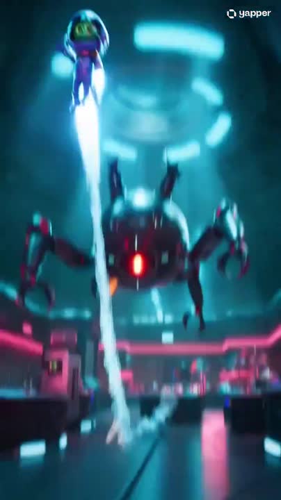 Seedance 2.0 Prompt: Alien Donut Sci-Fi Animation