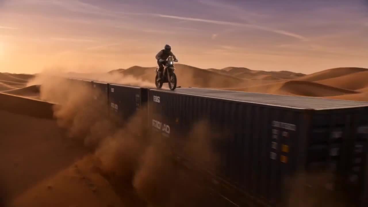 Seedance 2.0 Prompt: Desert Train Heist