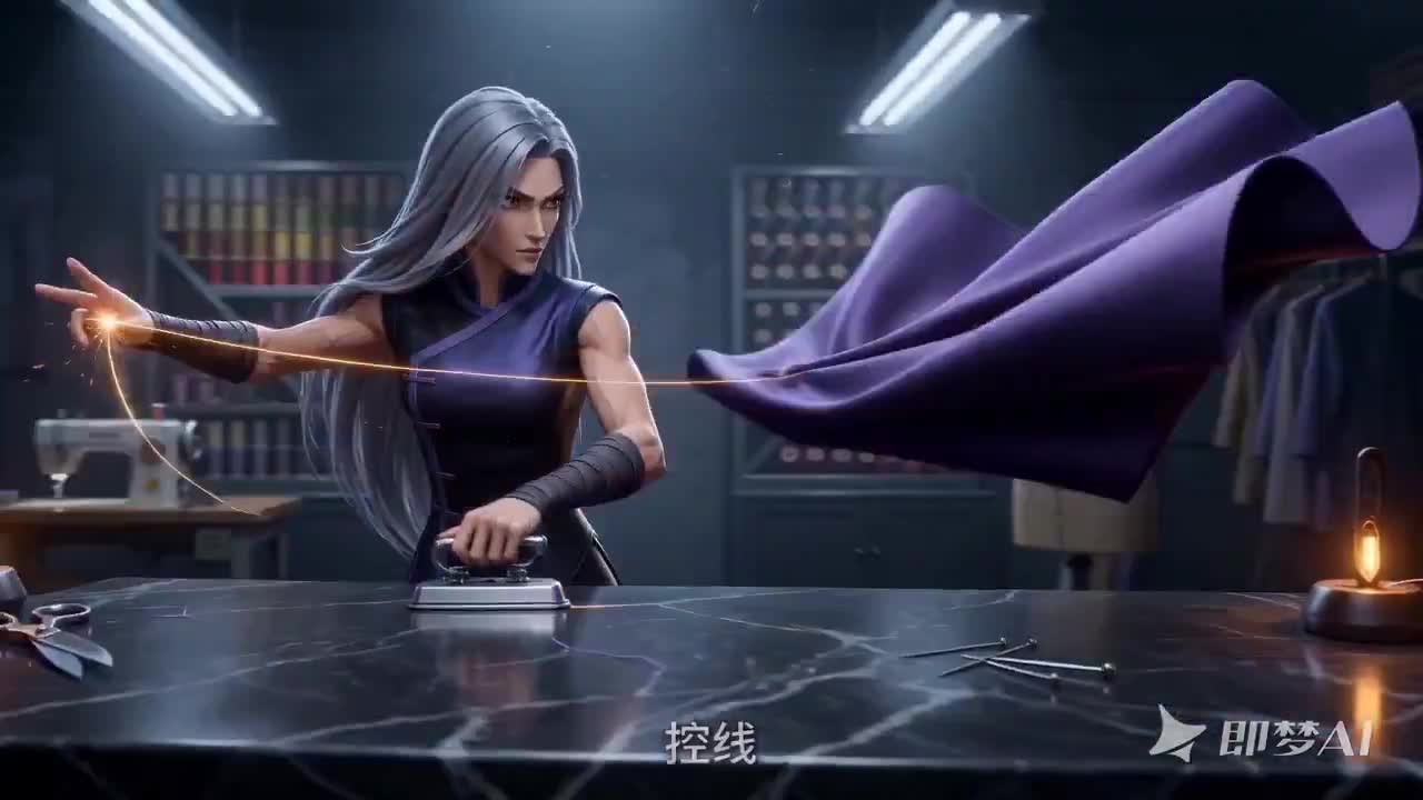 Seedance 2.0 Prompt: The Sewing Master - An Artistic High-Fashion Video