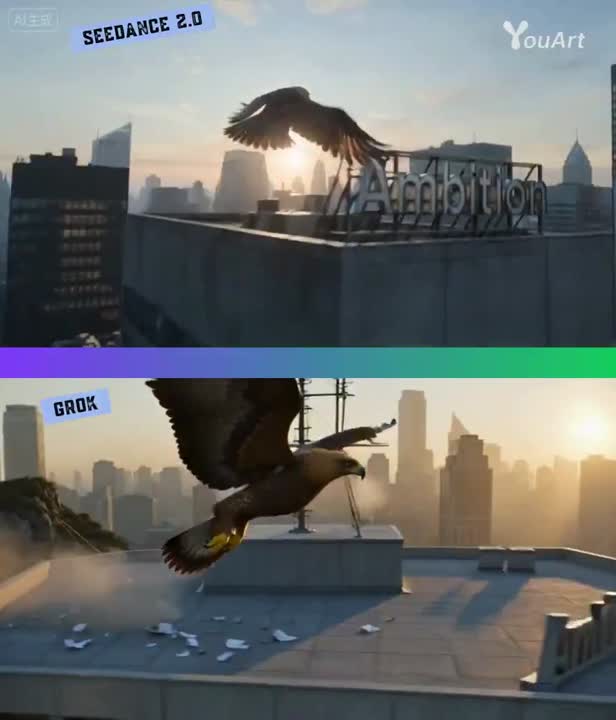 Seedance 2.0 Prompt: Golden Eagle Cinematic Sequence Creation
