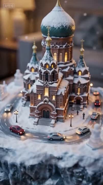 Seedance 2.0 Prompt: Ultra-Realistic Macro Miniature City Model