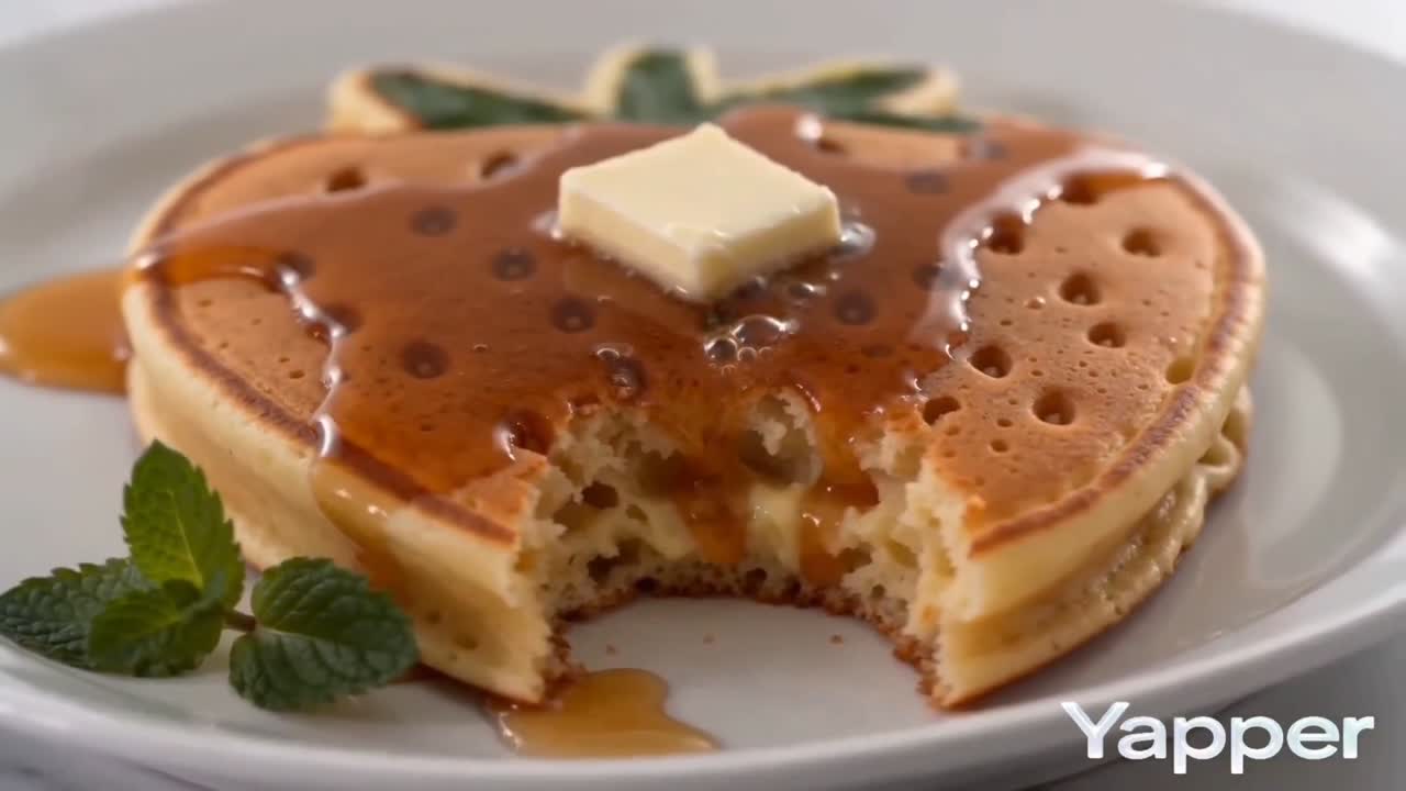 Seedance 2.0 Prompt: Ultra-Realistic Pancake Artistry Video