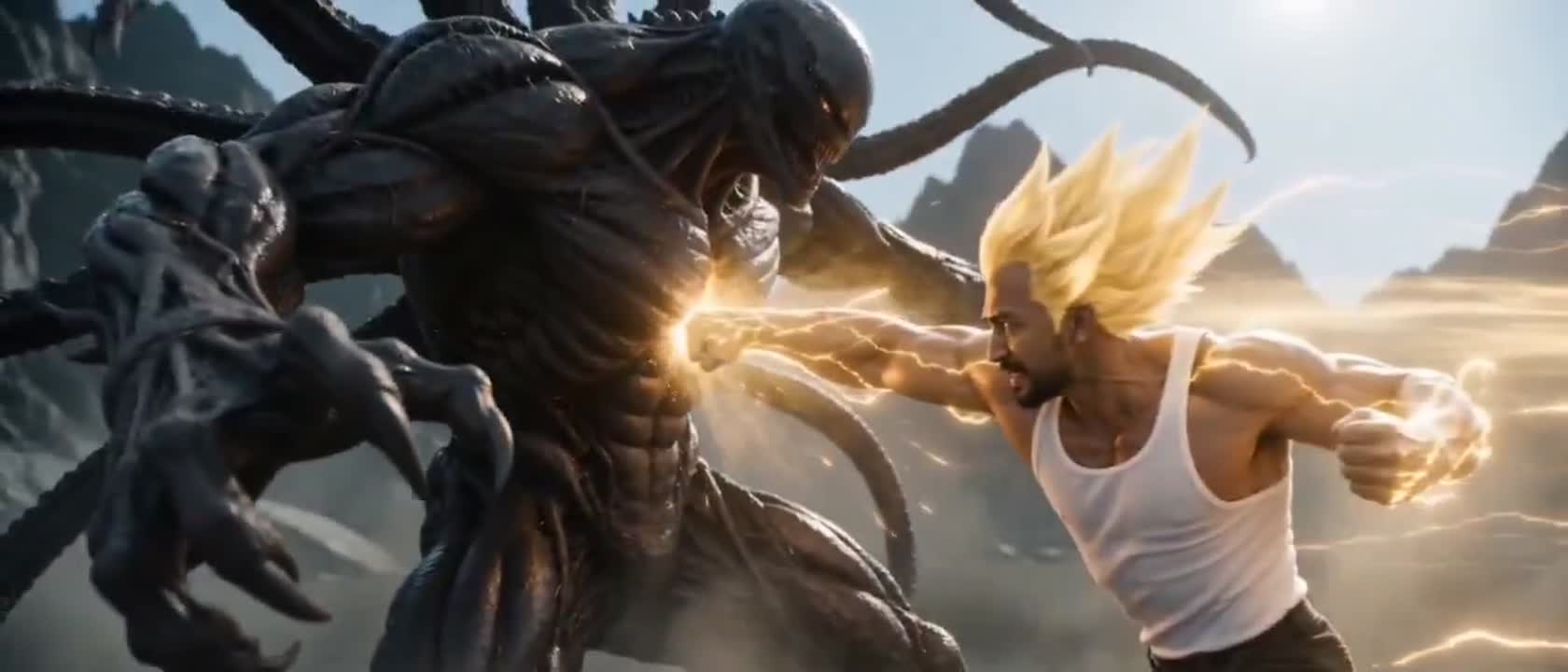 Seedance 2.0 Prompt: Ultra-Realistic Super Saiyan Transformation Video