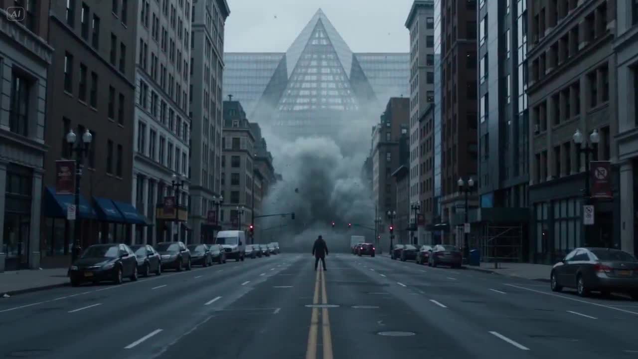 Seedance 2.0 Prompt: Urban Shockwave Tracking Shot Explained