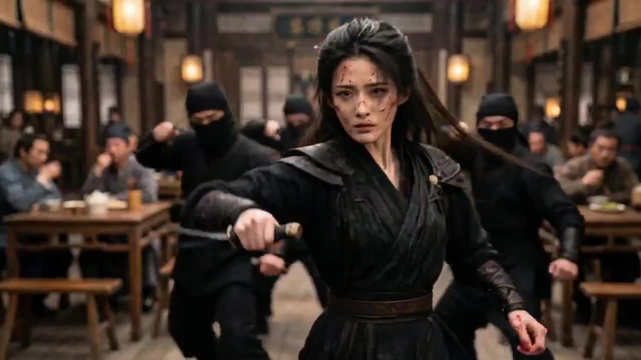 Seedance 2.0 Prompt: Dynamic Tavern Fight Scene Video Generation