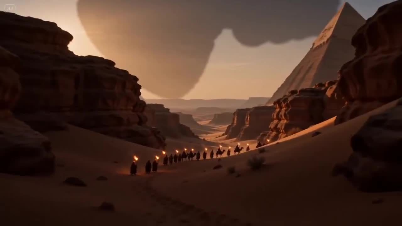 Seedance 2.0 Prompt: Vinyl to Sandstone Canyon Video