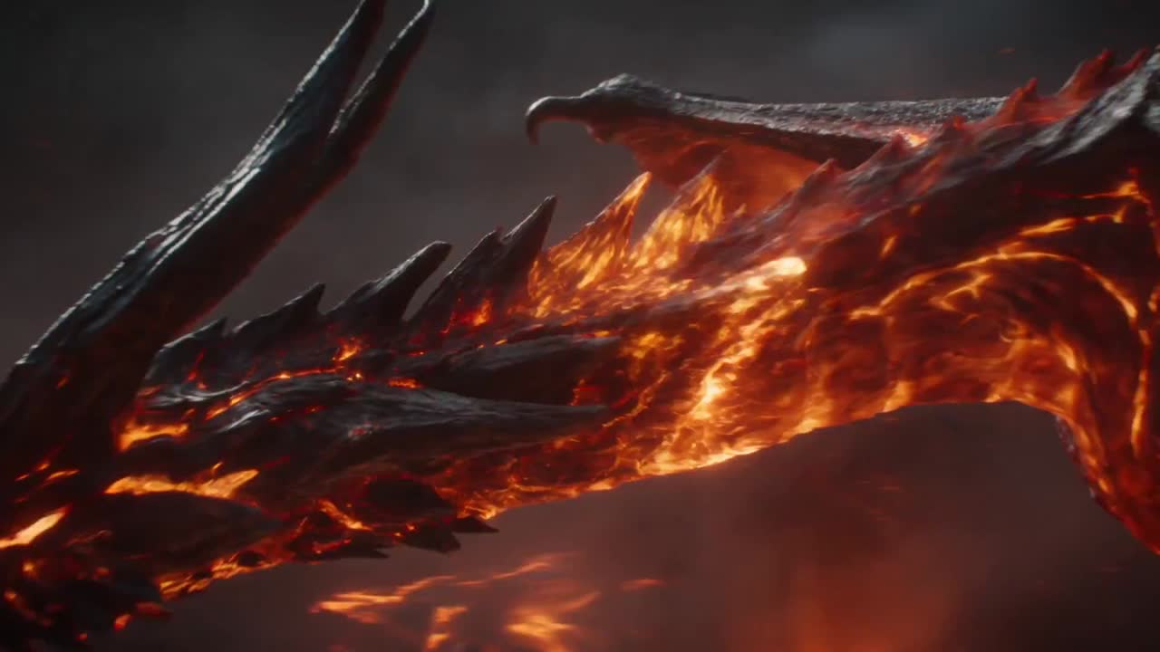 Volcanic Dragon Transformation Sequence - Seedance 2.0 Prompt