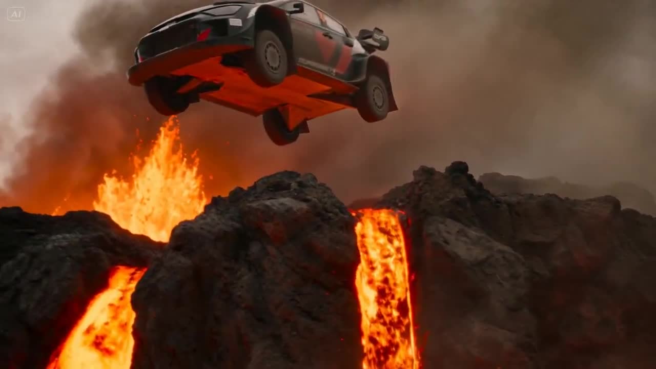 Seedance 2.0 Prompt: Volcanic Cliff Stunt & Wingsuit Ejection