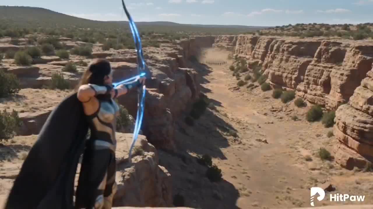 Seedance 2.0 Prompt: Cinematic Warrior Archer Action Scene