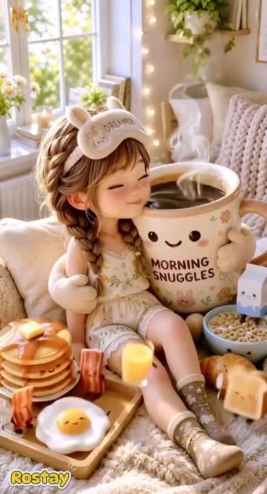 Seedance 2.0 Prompt: Whimsical Chibi Breakfast Video