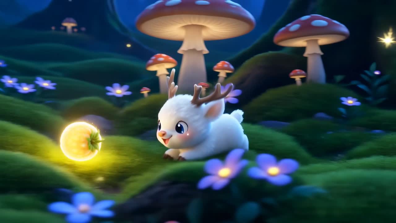 Seedance 2.0 Prompt: Whimsical Forest Creature Berry Chase