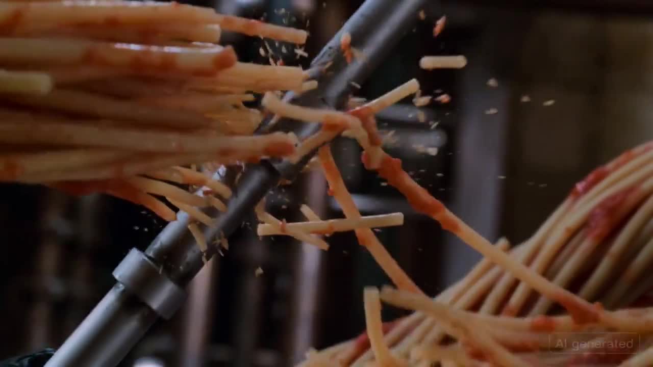 Seedance 2.0 Prompt: Will Smith vs. Spaghetti Monster - 80s Action