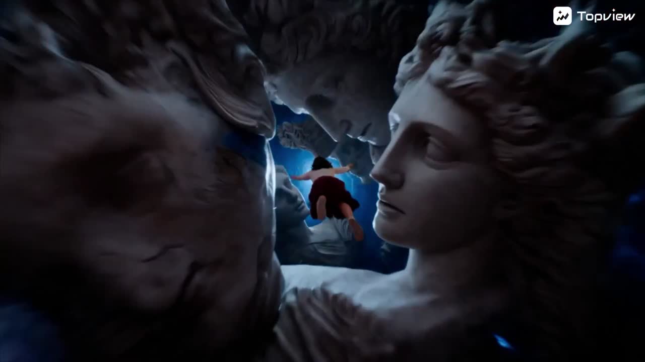 Seedance 2.0 Prompt: Woman Falls into Surreal Dreamscape
