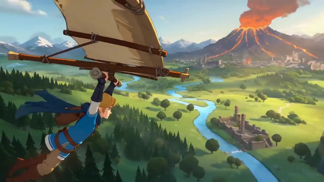 Seedance 2.0 Prompt: Zelda-Inspired Temple Awakening Cinematic