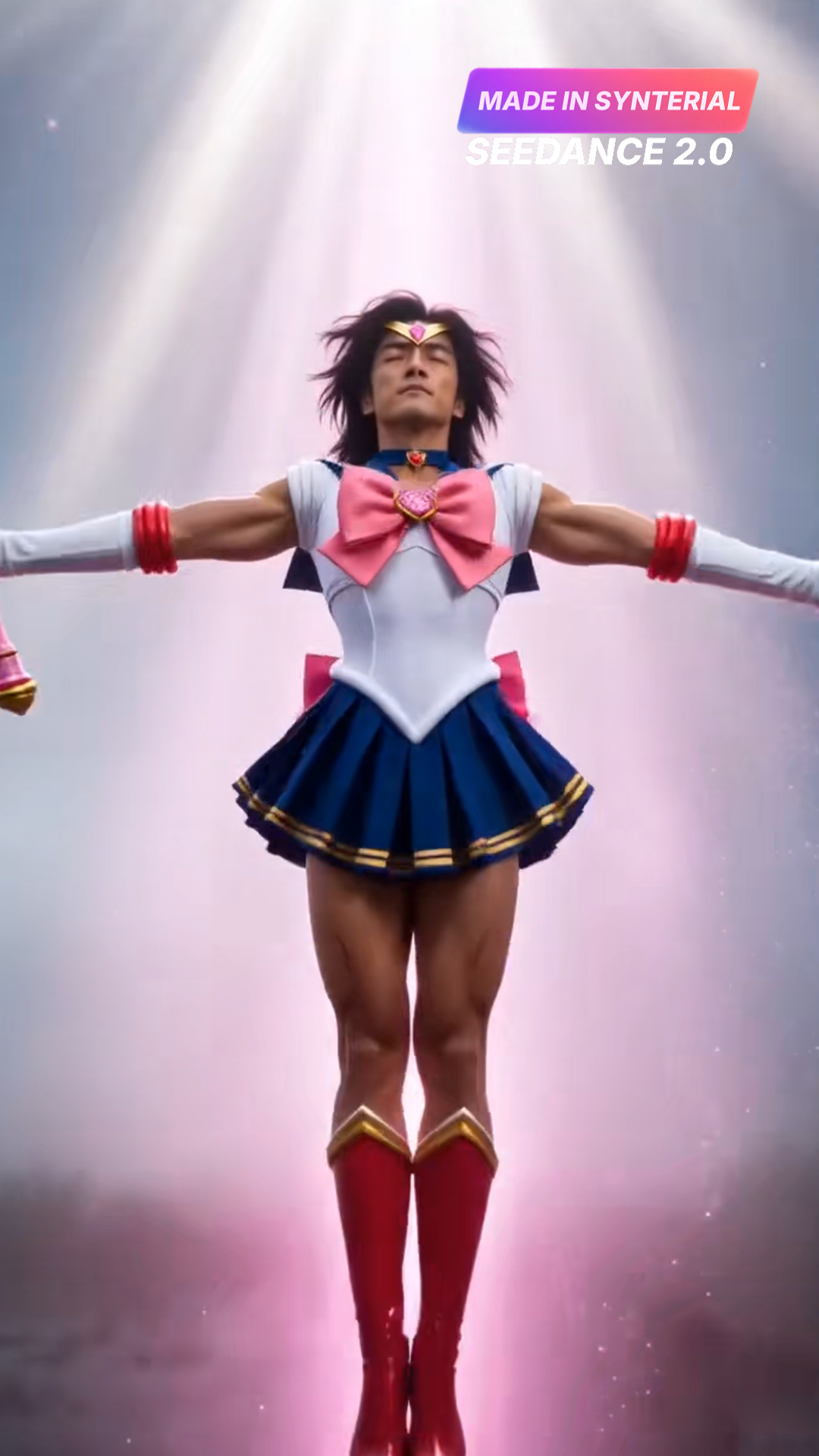 Gritty Live-Action Sailor Moon Transformation | Seedance 2.0 Prompt