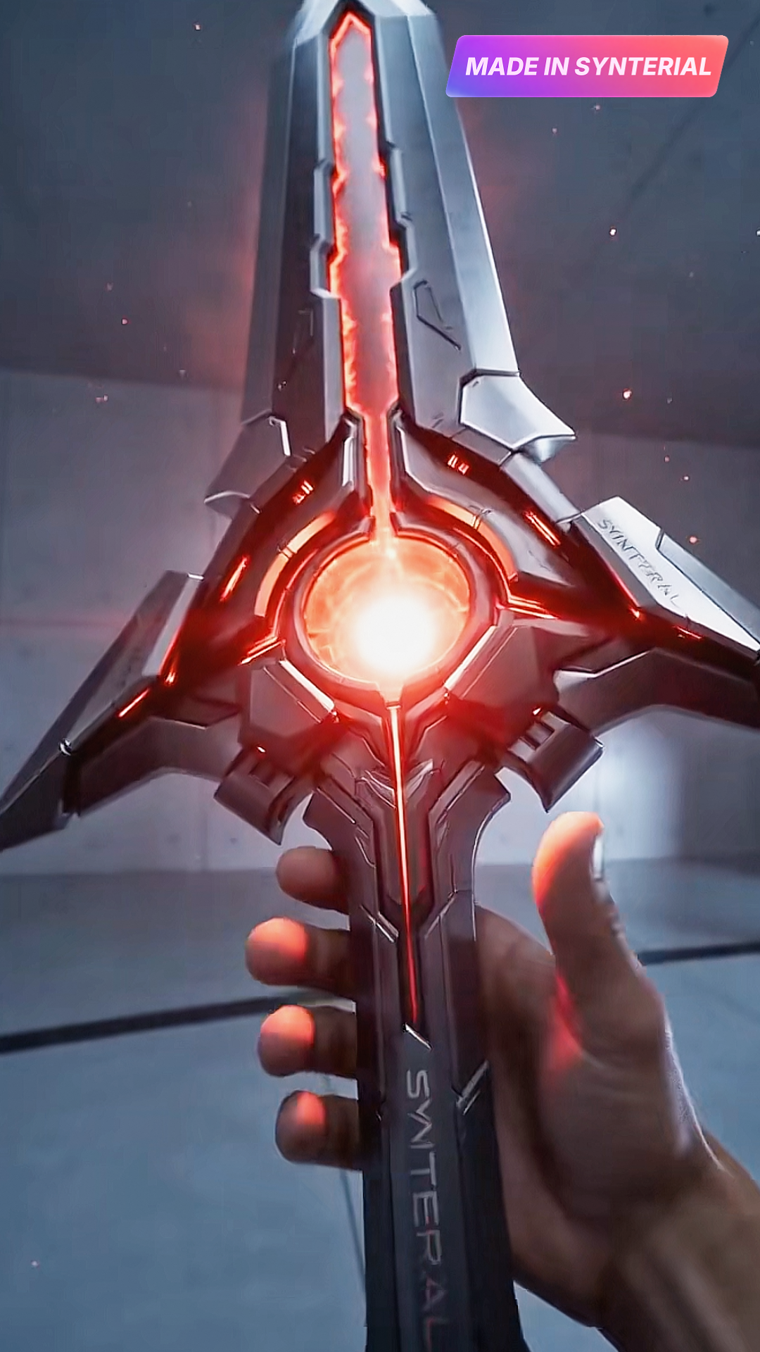 Seedance 2.0 Prompt: POV Sci-Fi Bracelet Transformation to Sword
