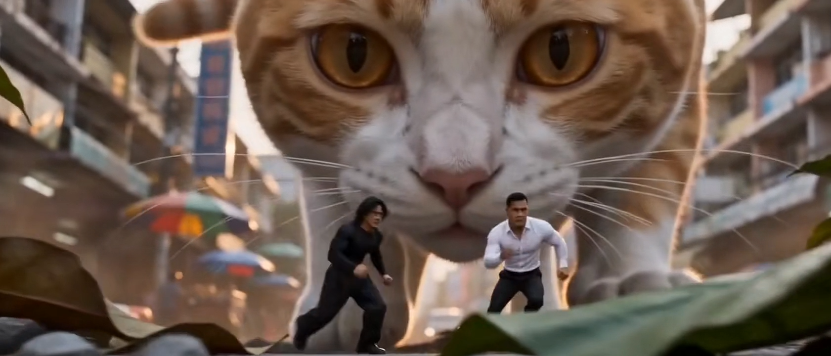 Part 3: Ant-Sized Martial Artists vs Giant Street Cat | Ultra-Realistic IMAX Macro Prompt